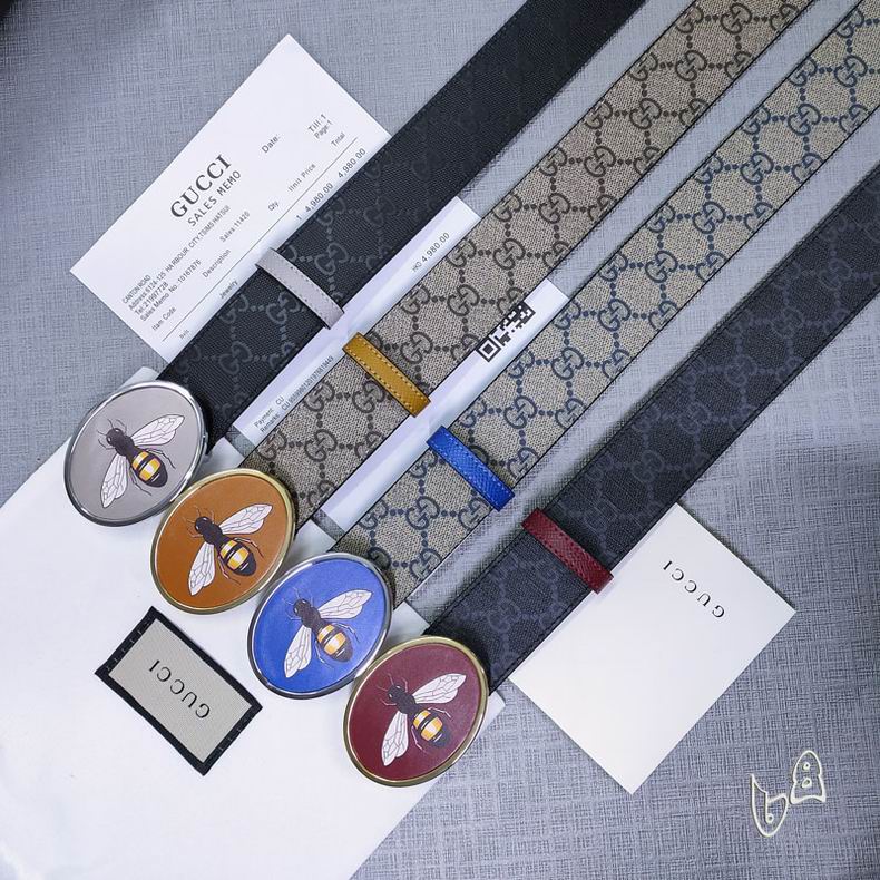 Gucci belt 38mmX80-125cm lb03